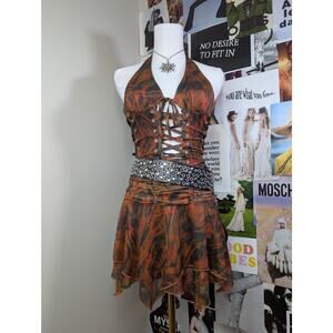 Outcast Lace Up Western Set